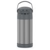Thermos FUNtainer Stainless Steel Insulated Straw Bottle - 12oz - Grey