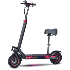 WHOSU Adult Electric Scooter with Removable Seat, 1200W Motor, Max 35mph, 33 Miles, 11" Off Road Tires, Fast Electric Scooter for Adults