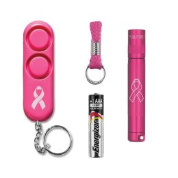 MAGLITE SJ3AUD6 Solitaire LED Flashlight with SABRE Personal Alarm