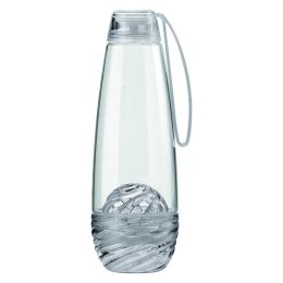Guzzini On The Go Bottle with Infuser, PCTA, Sky Grey