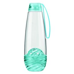 Guzzini On The Go Bottle with Infuser, PCTA, Clear Blue