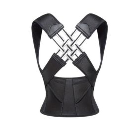 Posture Corrector For Men Women, Adjustable Anti Hunchback Back Brace, Breathable Shoulder Straightener For Upper Back Posture Support (Option: Black-S)