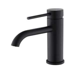 Single Handle Bathroom Faucet Lavatory Faucet Stainless Steel Single Hole-T10, Matte Black[Unable to ship on weekends,usps/fedex] (Option: Default Title)